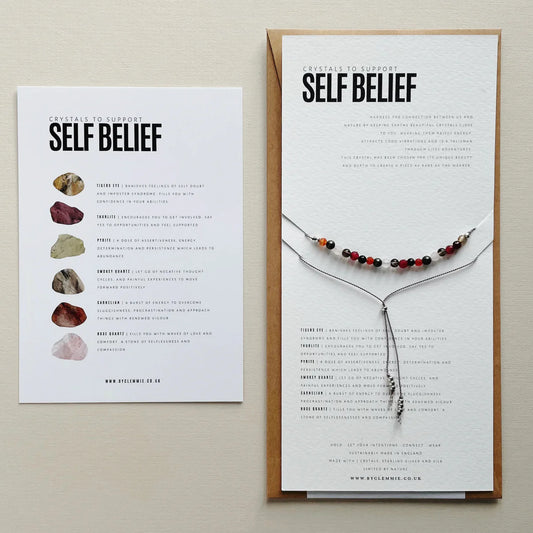 'Self belief' Crystal Bracelet