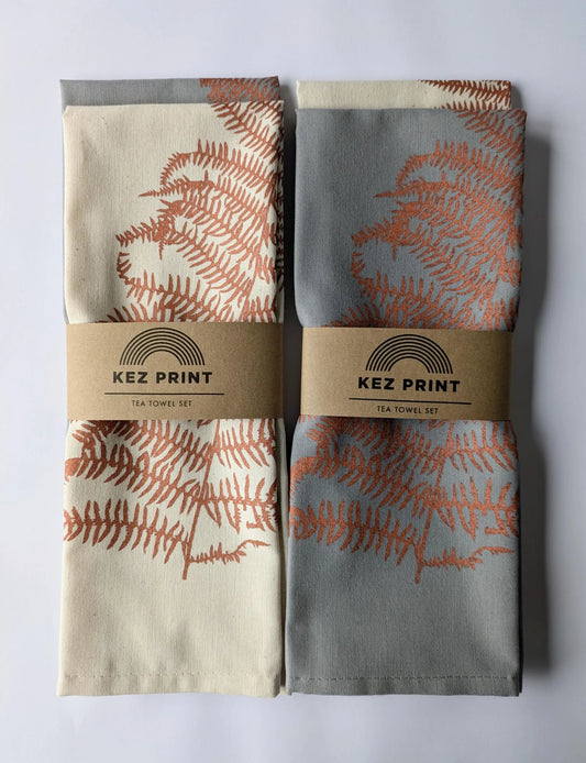 Tea Towel Set- Fern