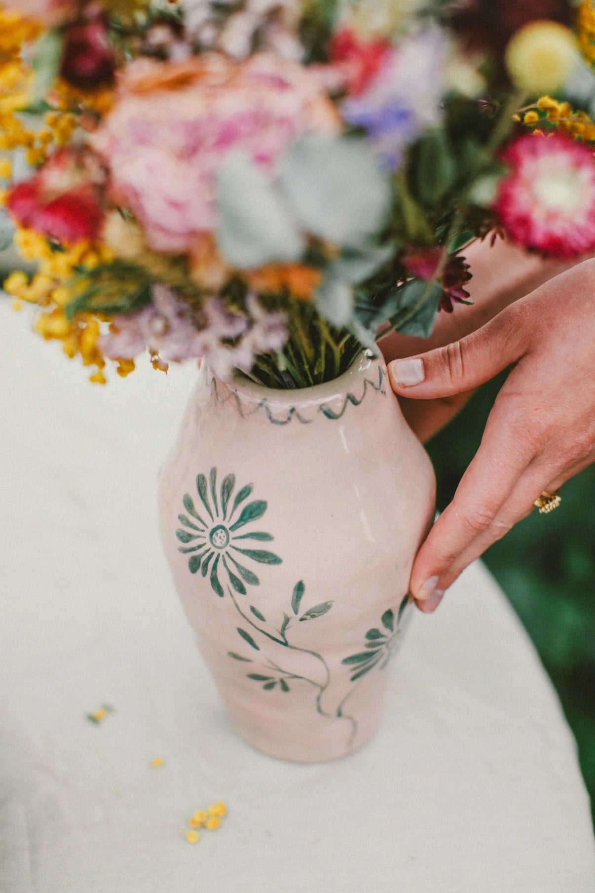 Large Ceramic Vase