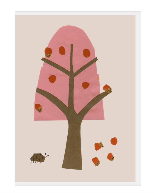 Acorn Tree Mini Card